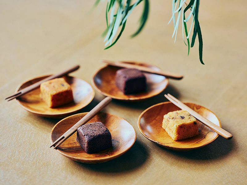 渋草焼き　香合 木箱付き モンキューブ (12個入り) | お取り寄せ・ギフトに パレスホテル