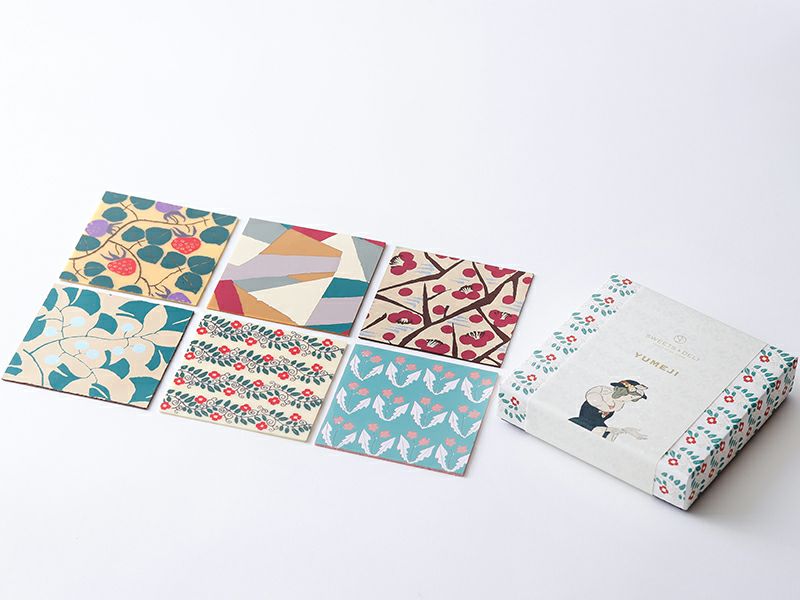 千代ちょこ-竹久夢二 展覧会限定パッケージのイメージ