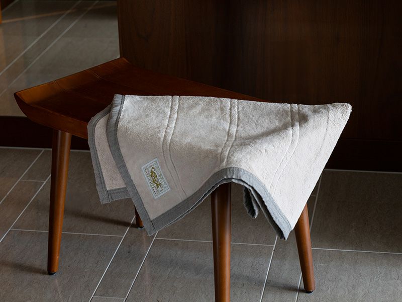 TENERITA コットンダブルカットボーダークォーターケットのイメージ