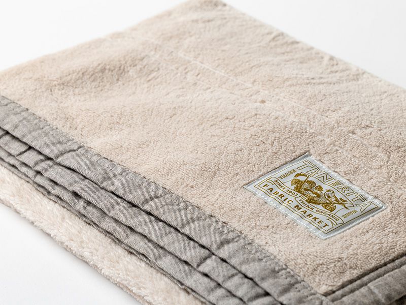 TENERITA コットンダブルカットボーダークォーターケットのイメージ