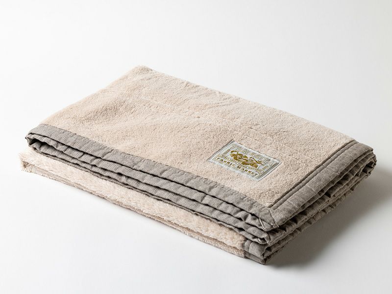 TENERITA コットンダブルカットボーダークォーターケットのイメージ