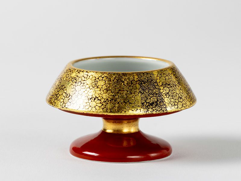 【錦山窯】九谷茶譚 器 鶴のイメージ