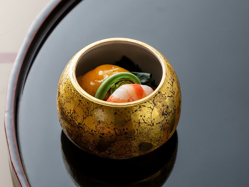 錦山窯 九谷茶譚 器 亀のイメージ