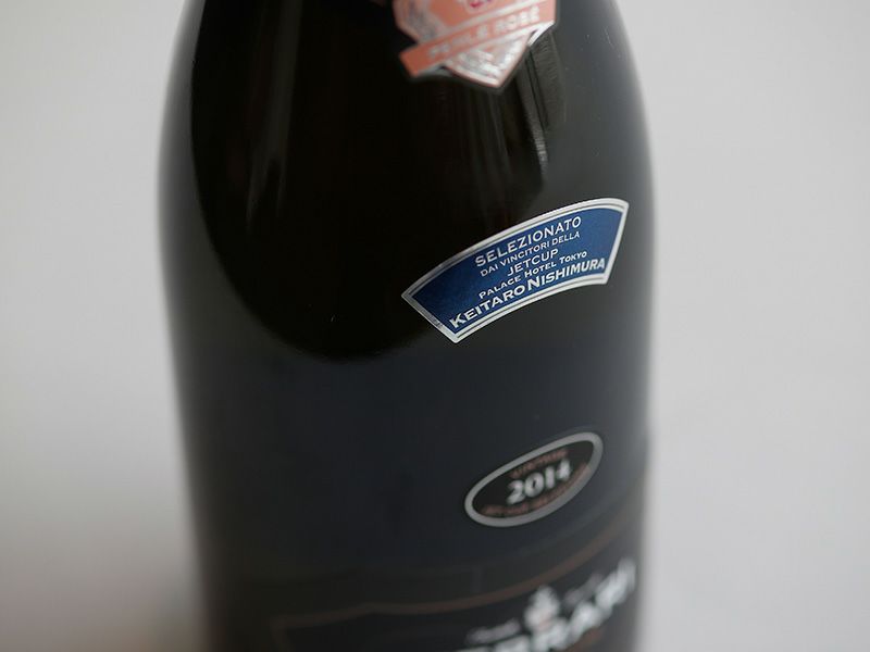 FERRARI フェラーリ•ペルレ•ロゼ ミレジメ【2010】 BRUT フェッラーリ ペルレ ロゼ 2014年 Nishimura Model (西村 2010年優勝